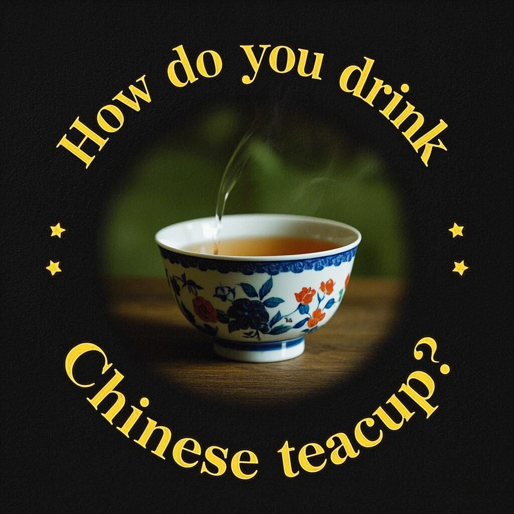 How to Drink Chinese Tea Like a Pro: A Guide to Using Ceramic Teacups from TAOTAO