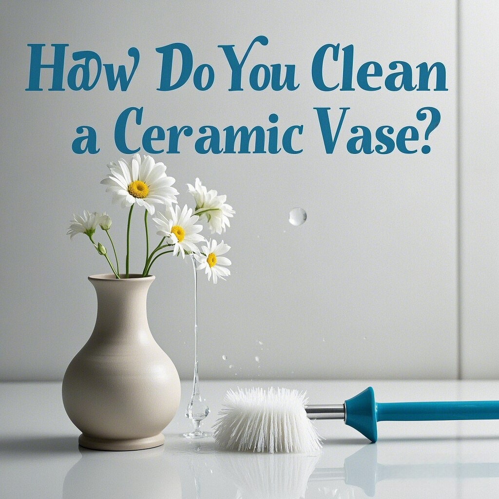 How Do You Clean a Ceramic Vase?