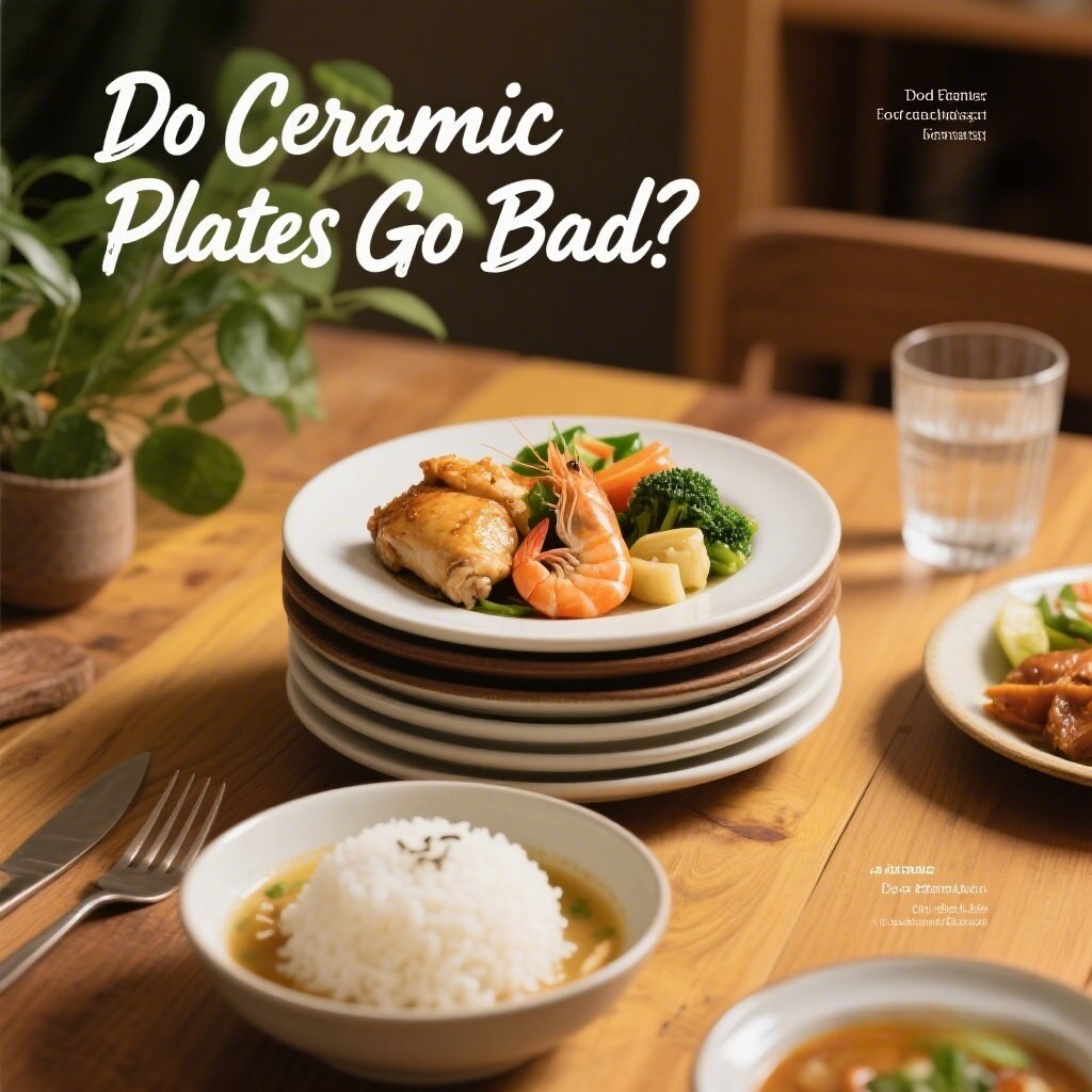 Do ceramic plates go bad?
