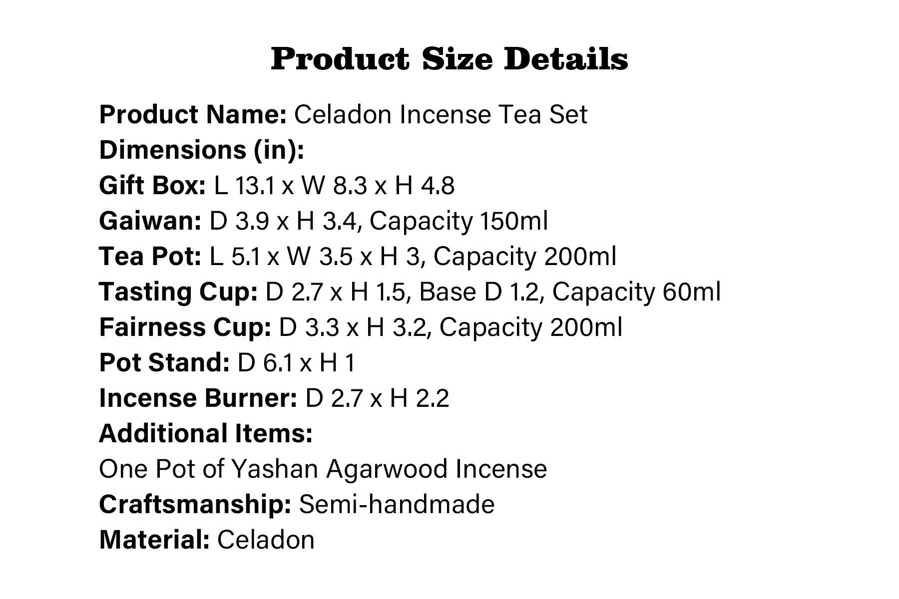 Unique Tea Set Design