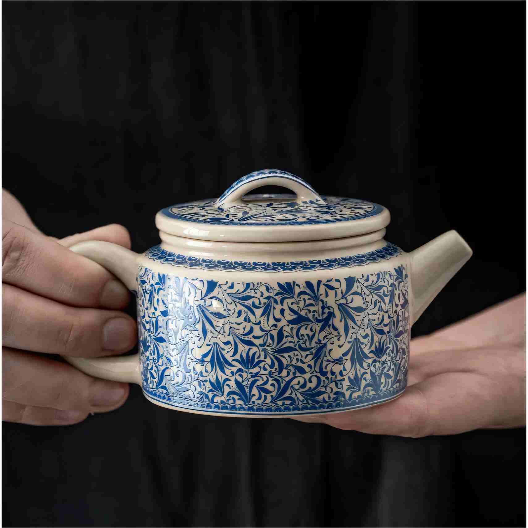 Blue and White Pattern