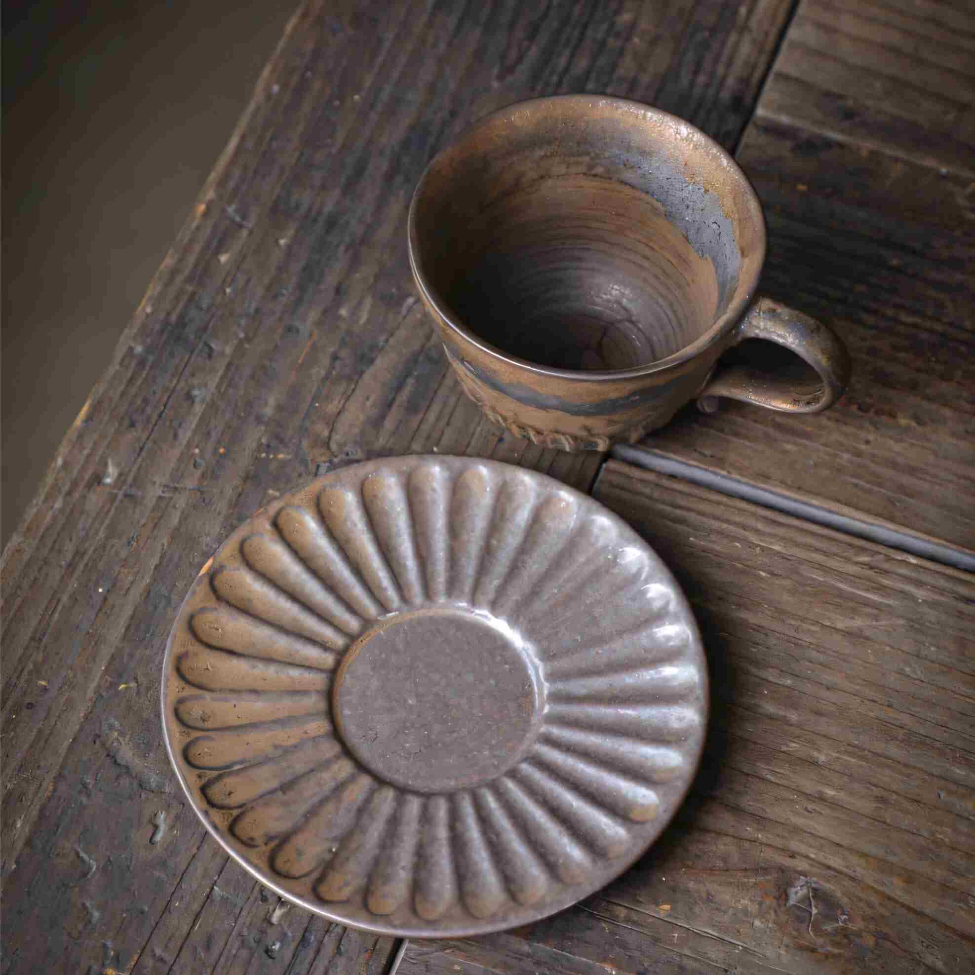 Ceramic coffee cup