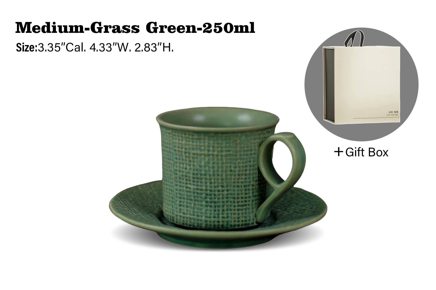 Ceramic coffee cup