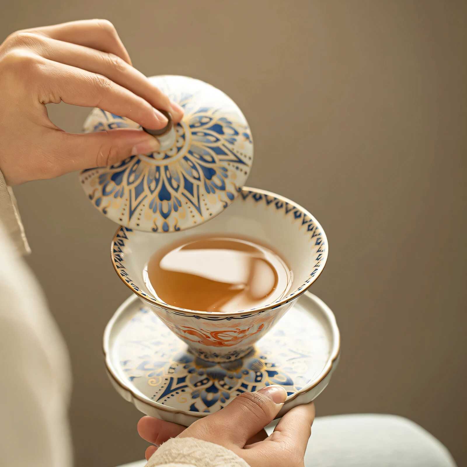 Chinese Tea Culture Bowl