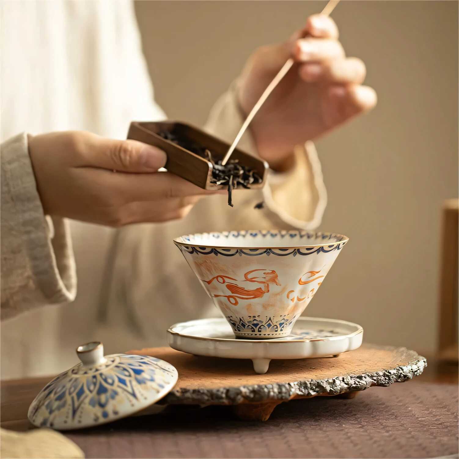 Cultural Tea Bowl