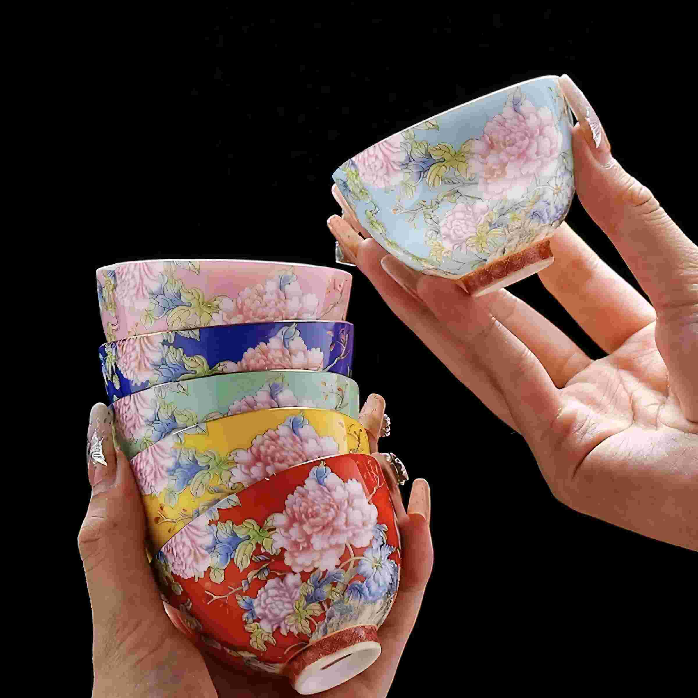 Enamel Tea Cup