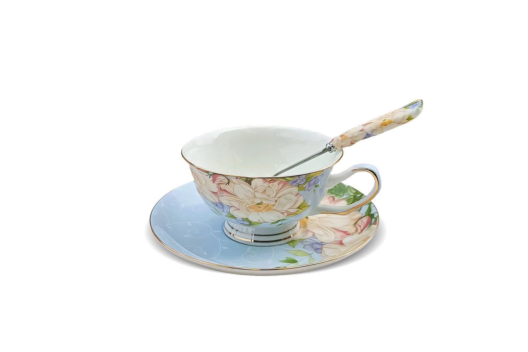 Gold Rimmed Cup