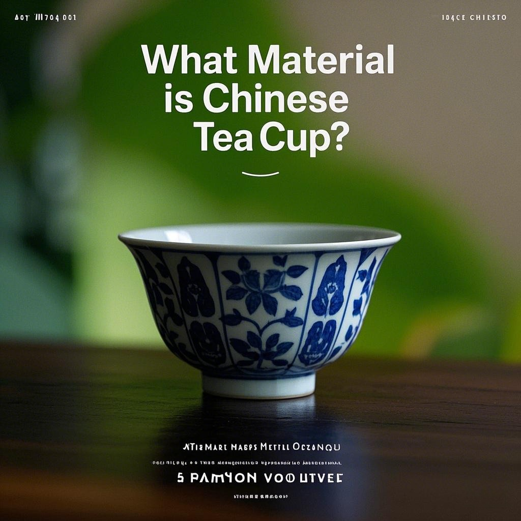 What Material is Chinese Tea Cup?