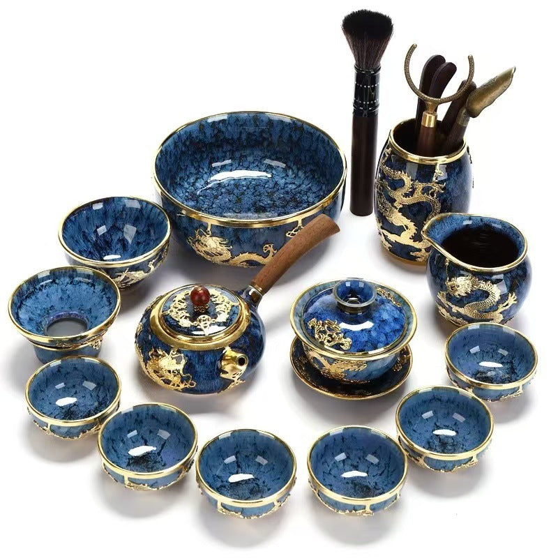 Jianzhan Tea Set Suit Office Gift