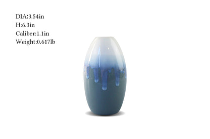 Glazed ceramic vase