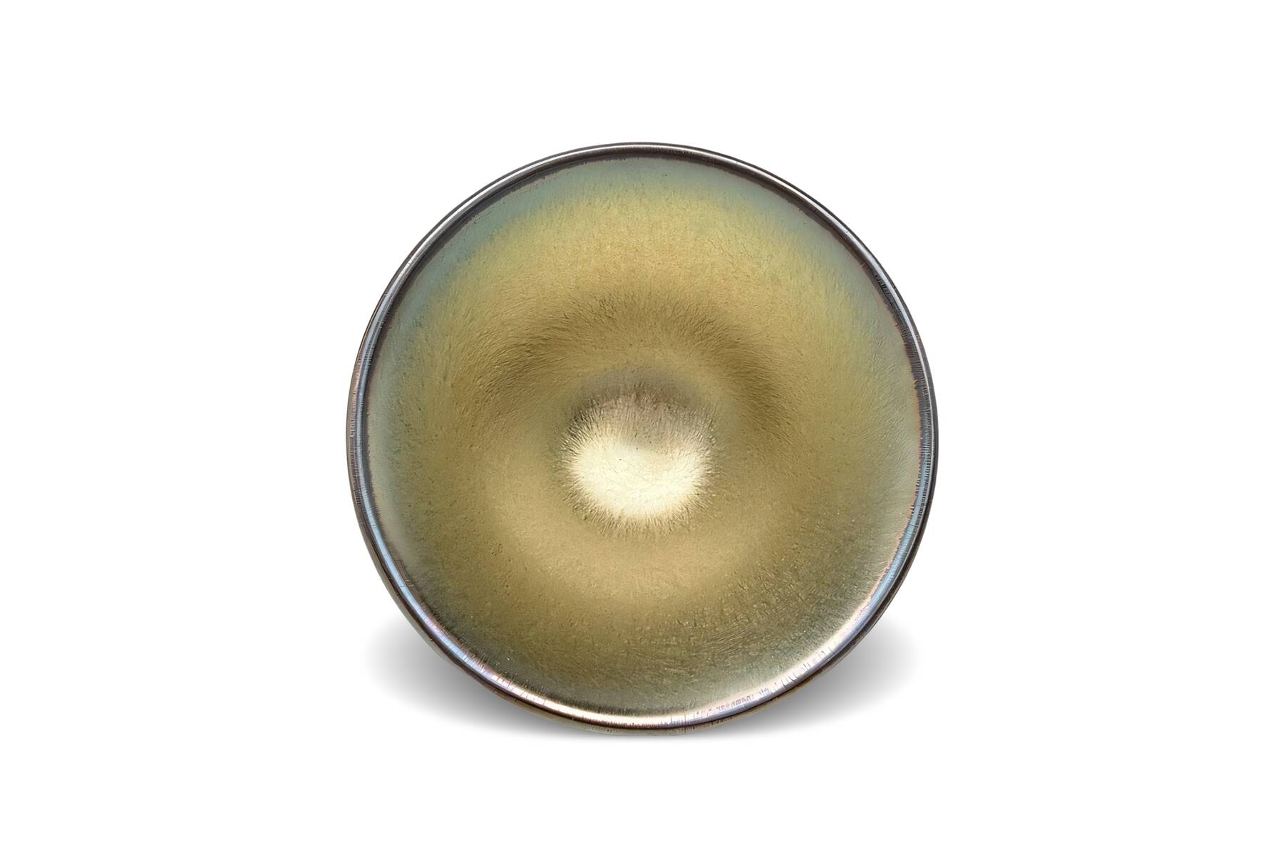 Iridescent Glazed Ceramic Bowl