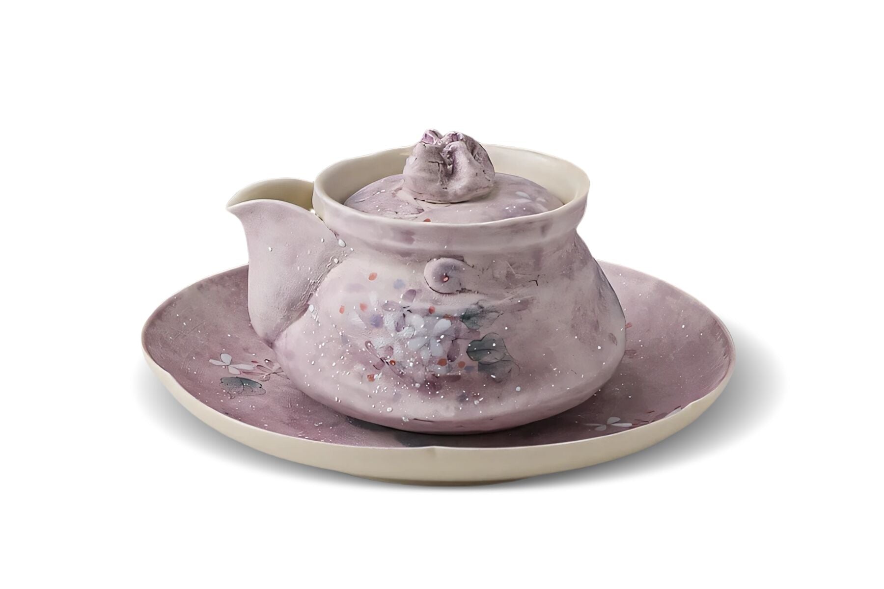 Tea Pot with Saucer