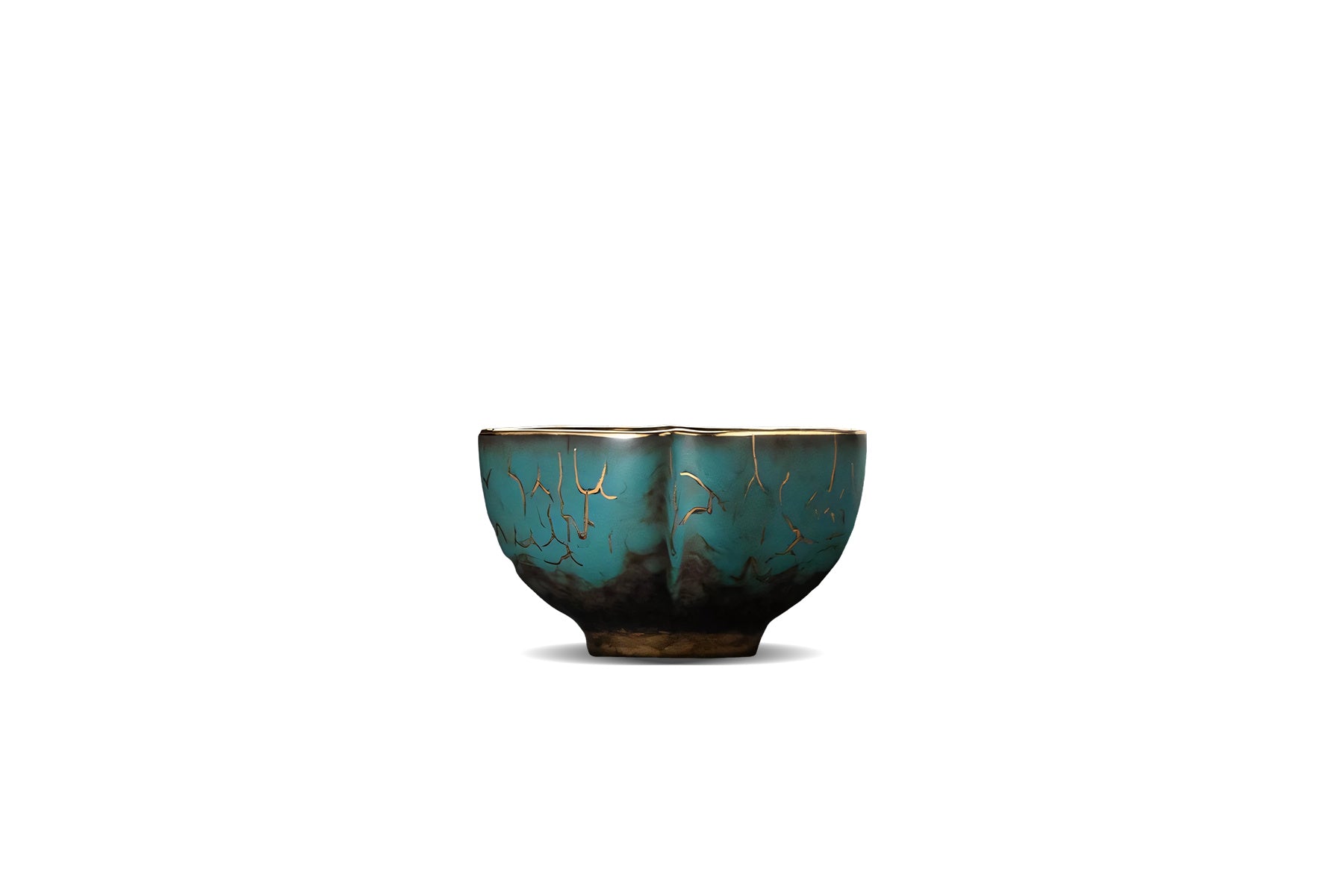 Turquoise Tea Cup