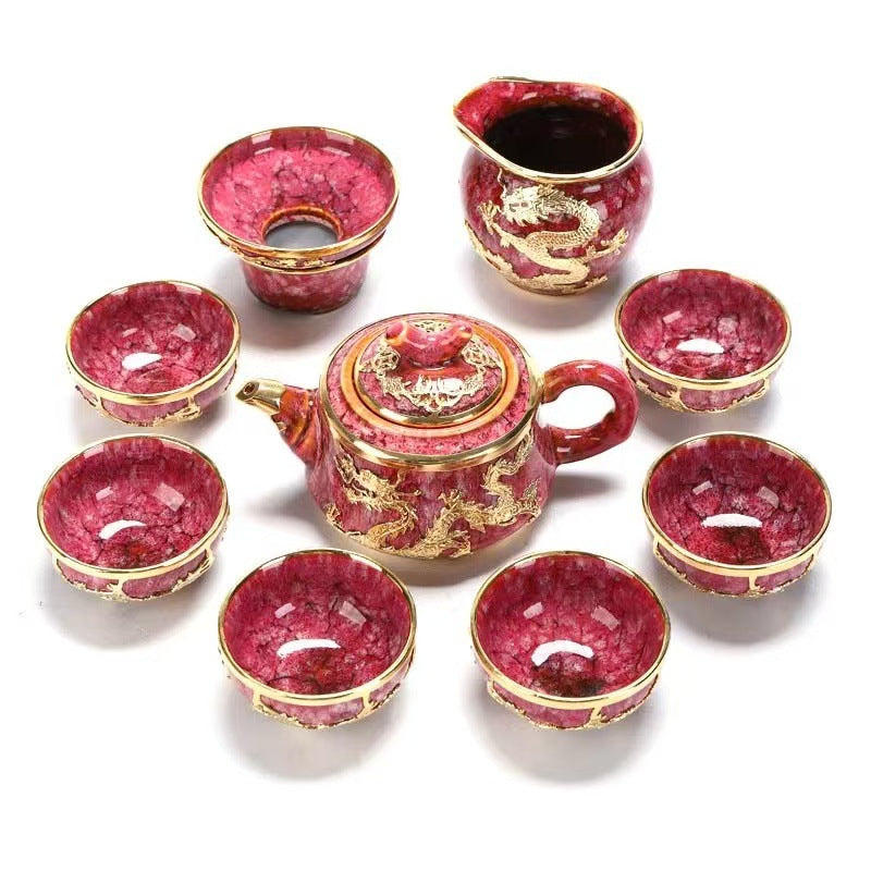 Jianzhan Tea Set Suit Office Gift